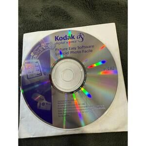 vintage Kodak Picture Easy Software 1997-1998v.3.2
